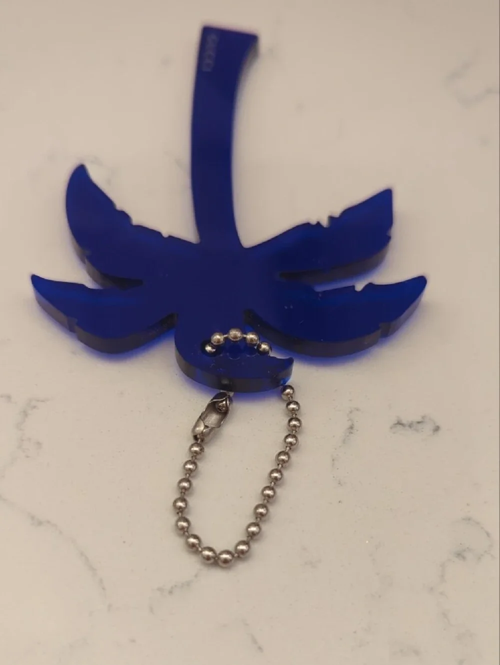 Gucci Royal Blue Palm Tree Bag Charm